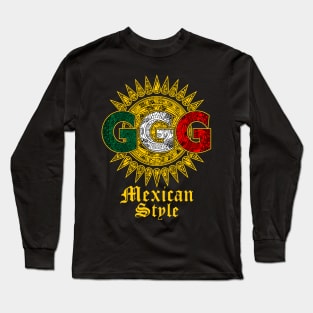 GGG kazakhstan Mexican Style Long Sleeve T-Shirt